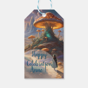 Magischer Pilzplanet  Geschenkanhänger