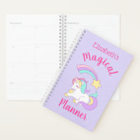 Magischer Planer Einhorn & Shooting Star