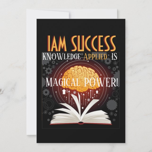 MAGISCHER POWER EINLADUNG (Vorderseite)