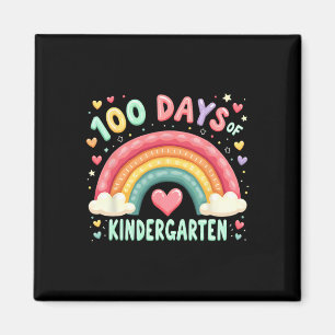 Magischer Regenbogen 100 Tage Kindergartenlehrer Magnet