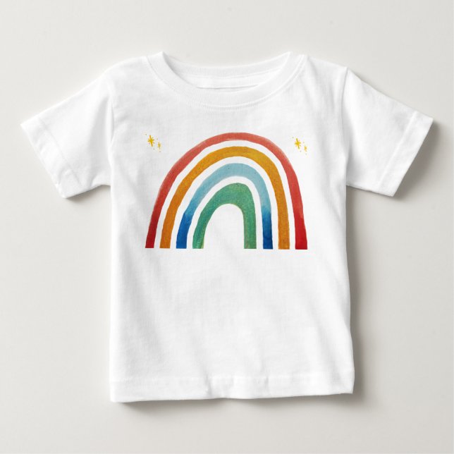 Magischer Regenbogen Baby T-shirt (Vorderseite)