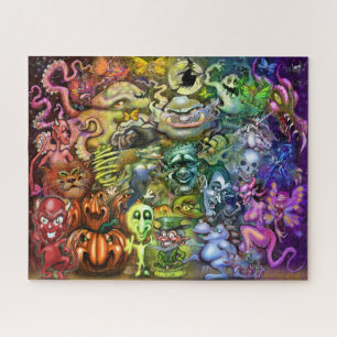 Magischer Regenbogen der Kreaturen Puzzle