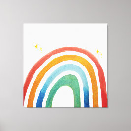 Magischer Regenbogen Leinwanddruck