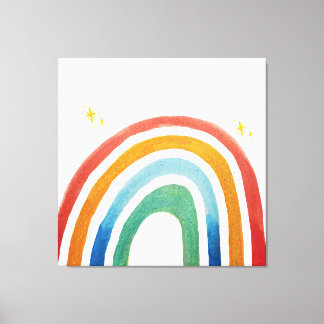 Magischer Regenbogen Leinwanddruck
