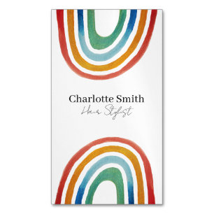 Magischer Regenbogen Magnetische Visitenkarte