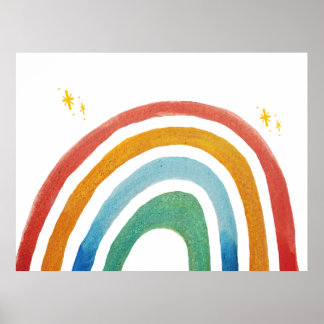 Magischer Regenbogen Poster