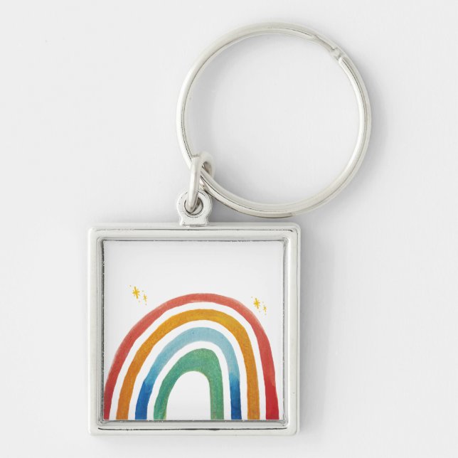 Magischer Regenbogen Schlüsselanhänger (Vorne)