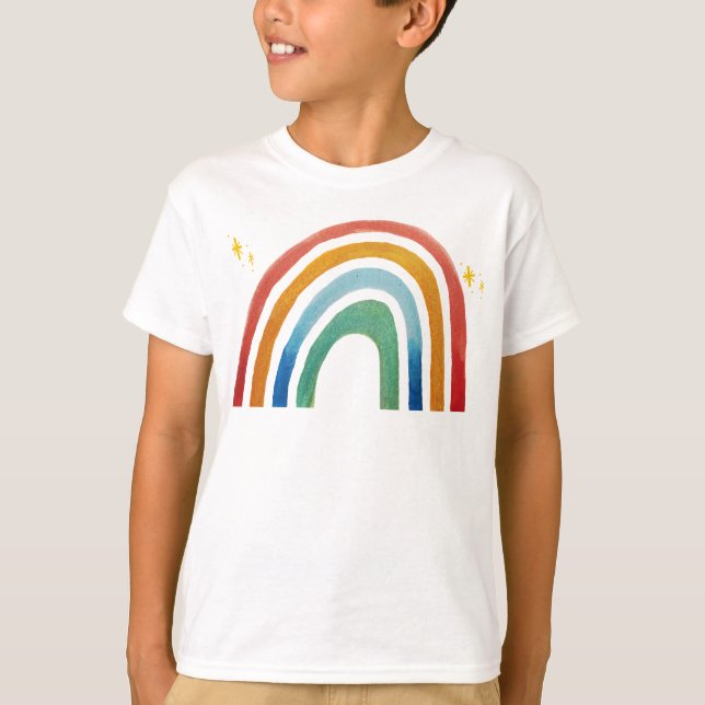 Magischer Regenbogen T-Shirt (Vorderseite)