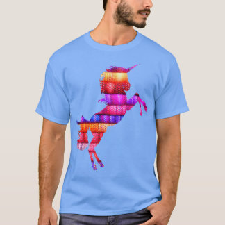 Magischer Regenbogen Unicorn T T-Shirt