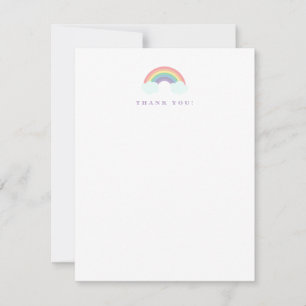 Magischer Regenbogen Vielen Dank Dankeskarte