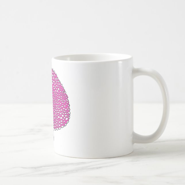 Magischer rosa Ständerpilz Tasse (Rechts)