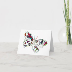 Magischer Schmetterling ~ Karte / Einladungen
