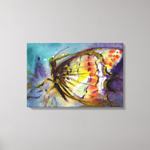 MAGISCHER SCHMETTERLING LEINWANDDRUCK