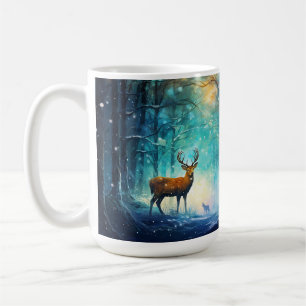 Magischer Schnee Wald Art-82109 Kaffeetasse