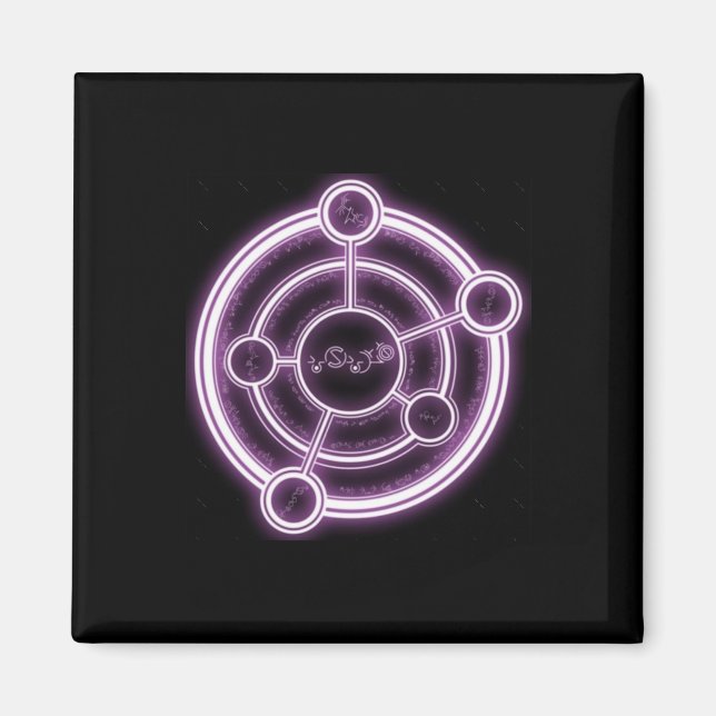 Magischer Sigil (Siegel)-Aufkleber16 Magnet (Vorne)