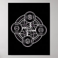 Magischer Sigil (Siegel)-Aufkleber18