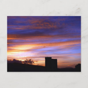 Magischer Sonnenaufgang in Hawaii Postkarte