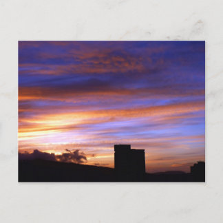 Magischer Sonnenaufgang in Hawaii Postkarte