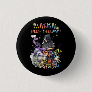 Magischer SprechtherapeutIn verändert das Welttief Button
