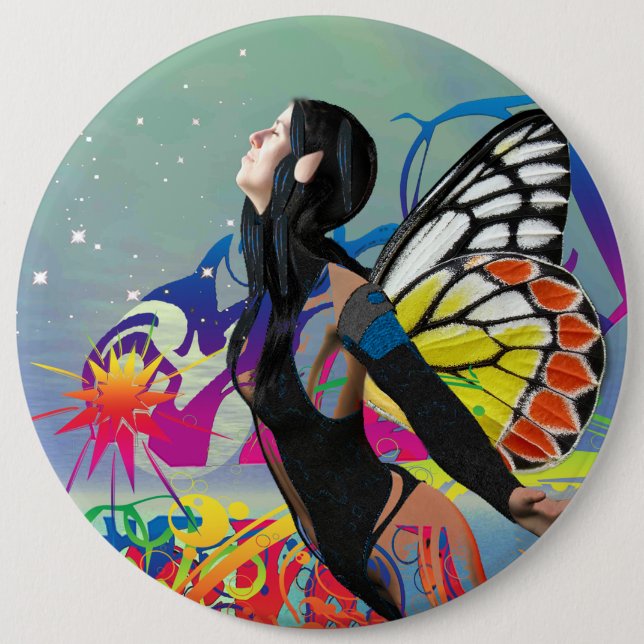 Magischer Star Button (Vorderseite)