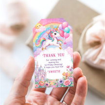 Magischer Tag Einhorn und Regenbogen Geburtstag
