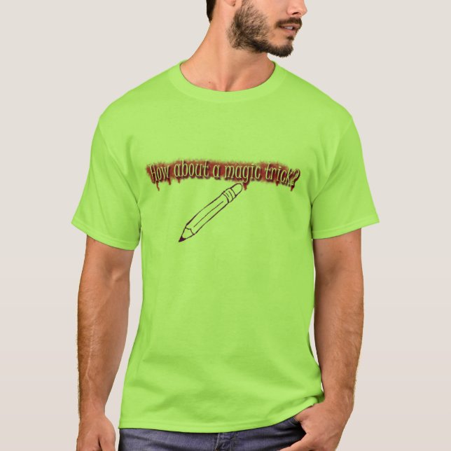 Magischer Trick-T - Shirt (Vorderseite)