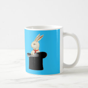 magischer Vintage-Toppenhut Kaninchen Tasse