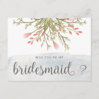 Magischer Wald | Bridesmaid Postcard