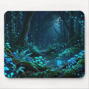 Magischer Wald Mousepad