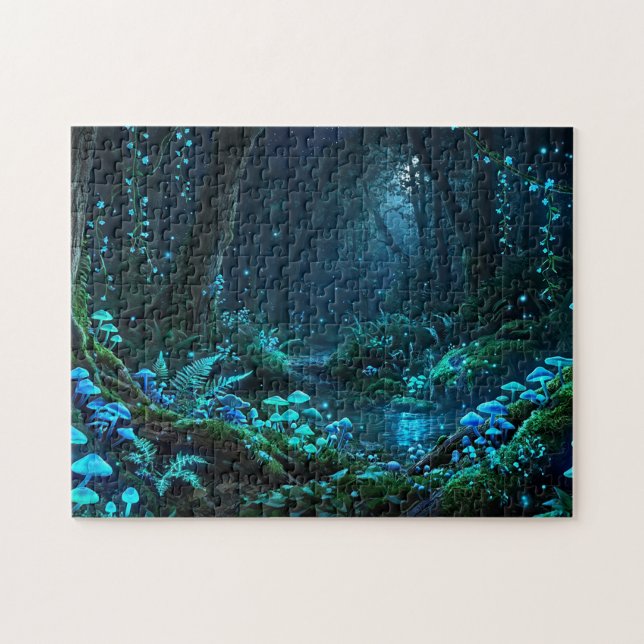 Magischer Wald Puzzle (Horizontal)