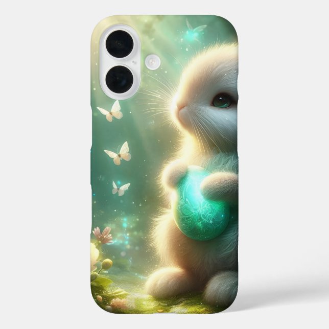 Magischer Waldhasen-Osterei Case-Mate iPhone Hülle (Rückseite)