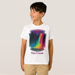 Magischer Wasserfall, fesselnde Ruhe T-Shirt