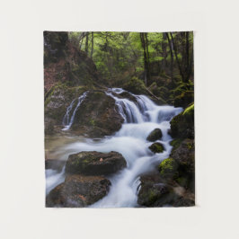 Magischer Wasserfall in der Schlucht Wandteppich