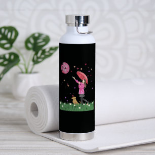 Magischer Wasserfarben-Thor-Kupfer-Vakuumisolierte Trinkflasche