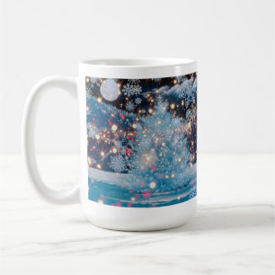 Magischer Weihnachtsbaum Kaffeetasse