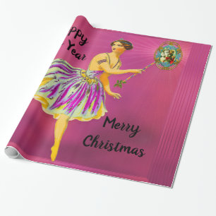 Magischer Weihnachtszauber Geschenkpapier