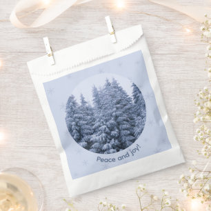 Magischer Winterwald - Weihnachten Party Geschenktütchen