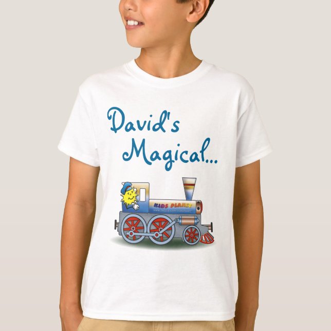 Magischer Zug - T - Shirt (Vorderseite)