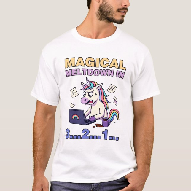 Magischer Zusammenbruch T-Shirt (Vorderseite)