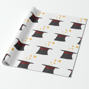 Magischer Zylinder Geschenkpapier