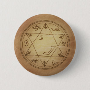 Magisches Amulett für erfolgreichen Button
