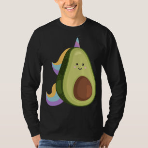 Magisches Avocado Unicorn Veganes Essen T-Shirt