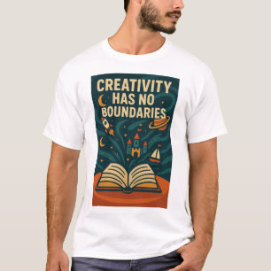 Magisches Buch Fantasy-Illustration T-Shirt