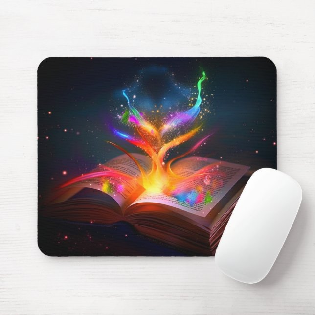 Magisches Buch Mousepad (Mit Mouse)