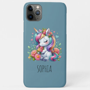 Magisches buntes Einhorn Mädchen Geburtstagsgesche Case-Mate iPhone Hülle