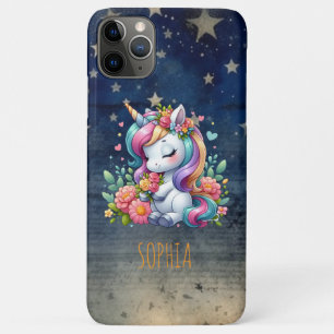 Magisches buntes Einhorn Mädchen Geburtstagsgesche Case-Mate iPhone Hülle