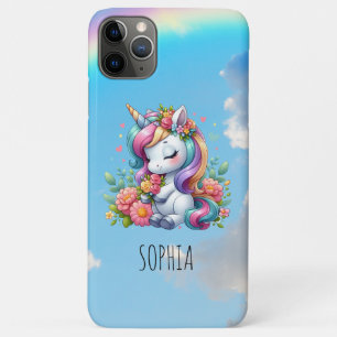 Magisches buntes Einhorn Mädchen Geburtstagsgesche Case-Mate iPhone Hülle