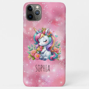 Magisches buntes Einhorn Mädchen Geburtstagsgesche Case-Mate iPhone Hülle