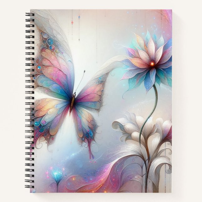 Magisches Butterfly-Notebook Notizbuch (Vorderseite)