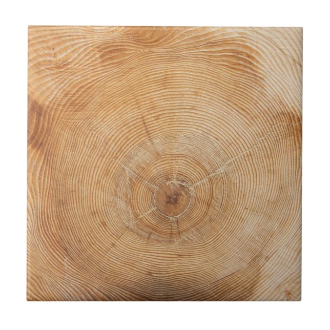 Magisches Design, natürlicher Holzschnitt Fliese (Vorderseite)